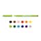 CARIOCA® Eco Family Joy 2.8 mm Fine Tip Washable Felt Tip Pen School Box Set